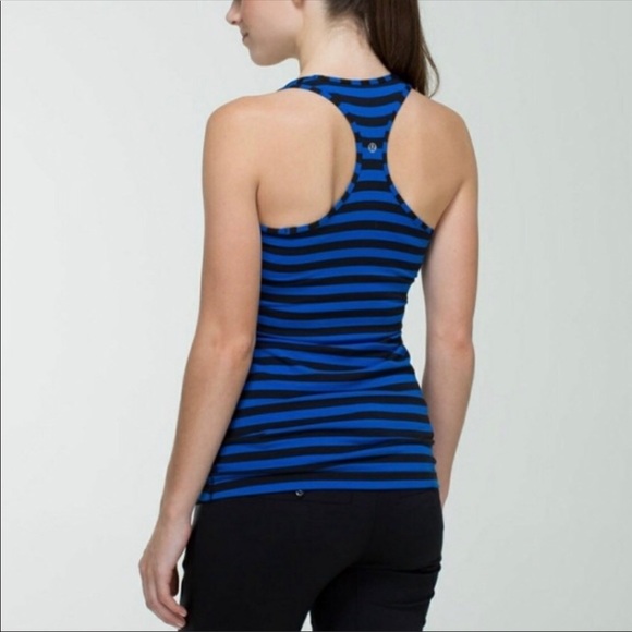 Lululemon Striped Razorback Tank - Picture 2 of 7